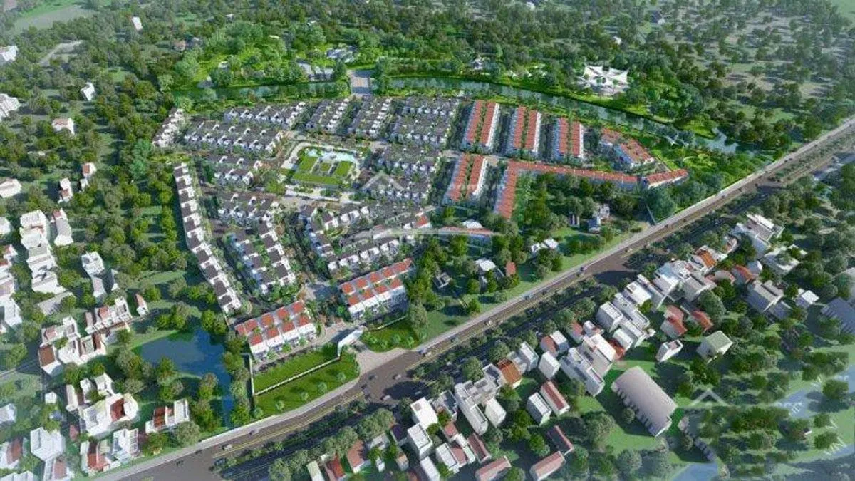 KHU ĐÔ THỊ TƯƠNG BÌNH HIỆP 2 Phối cảnh Dự án Khu đô thị Tương Bình Hiệp Bình Dương