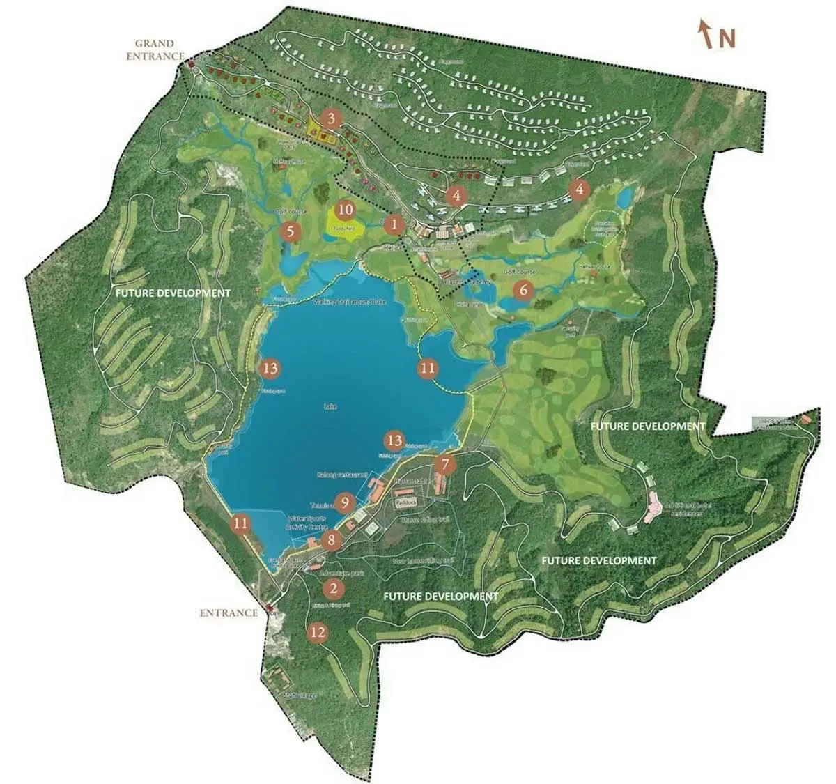 NOVAWORLD ĐÀ LẠT LÂM ĐỒNG 8 Mặt bằng Dự án Novaworld Đà Lạt