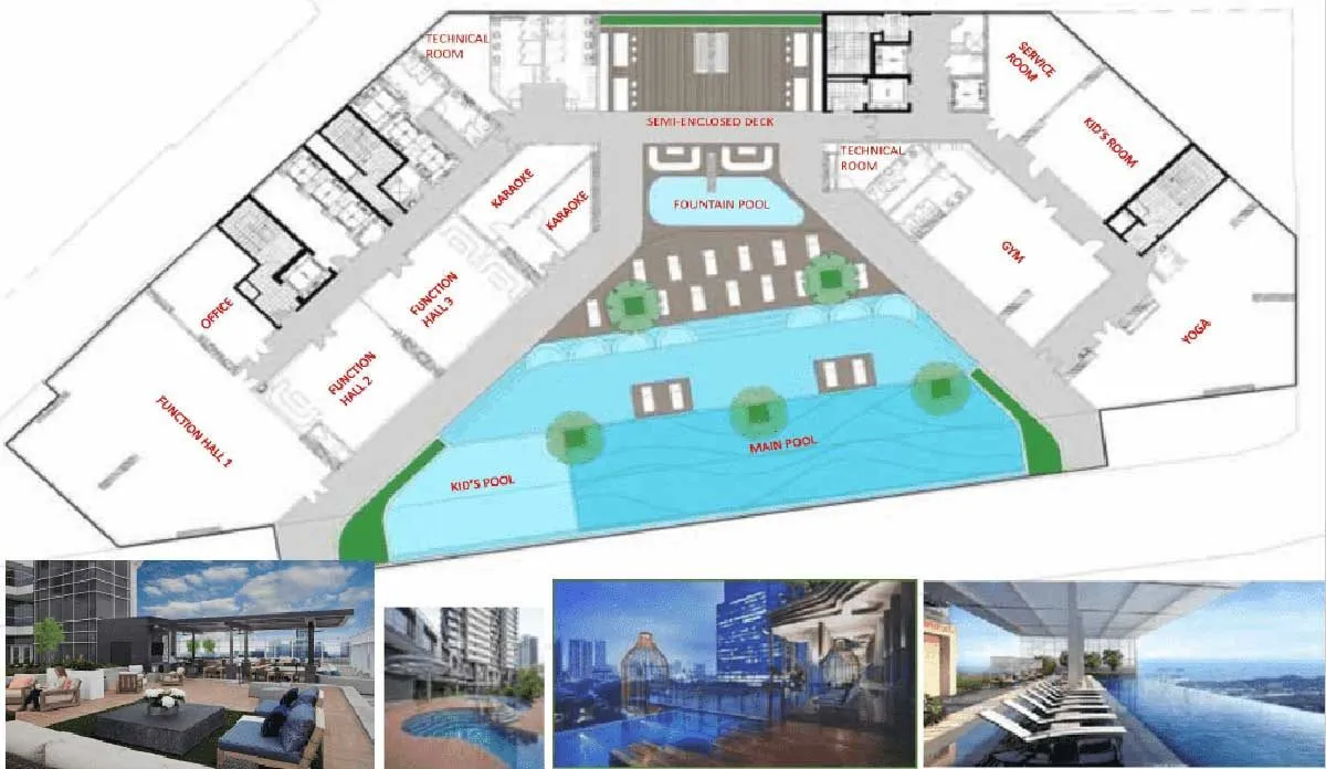 CHARMINGTON DRAGONIC QUẬN 5 8 Mặt bằng tổng thể Dự án Căn hộ Charmington Dragonic Quận 5
