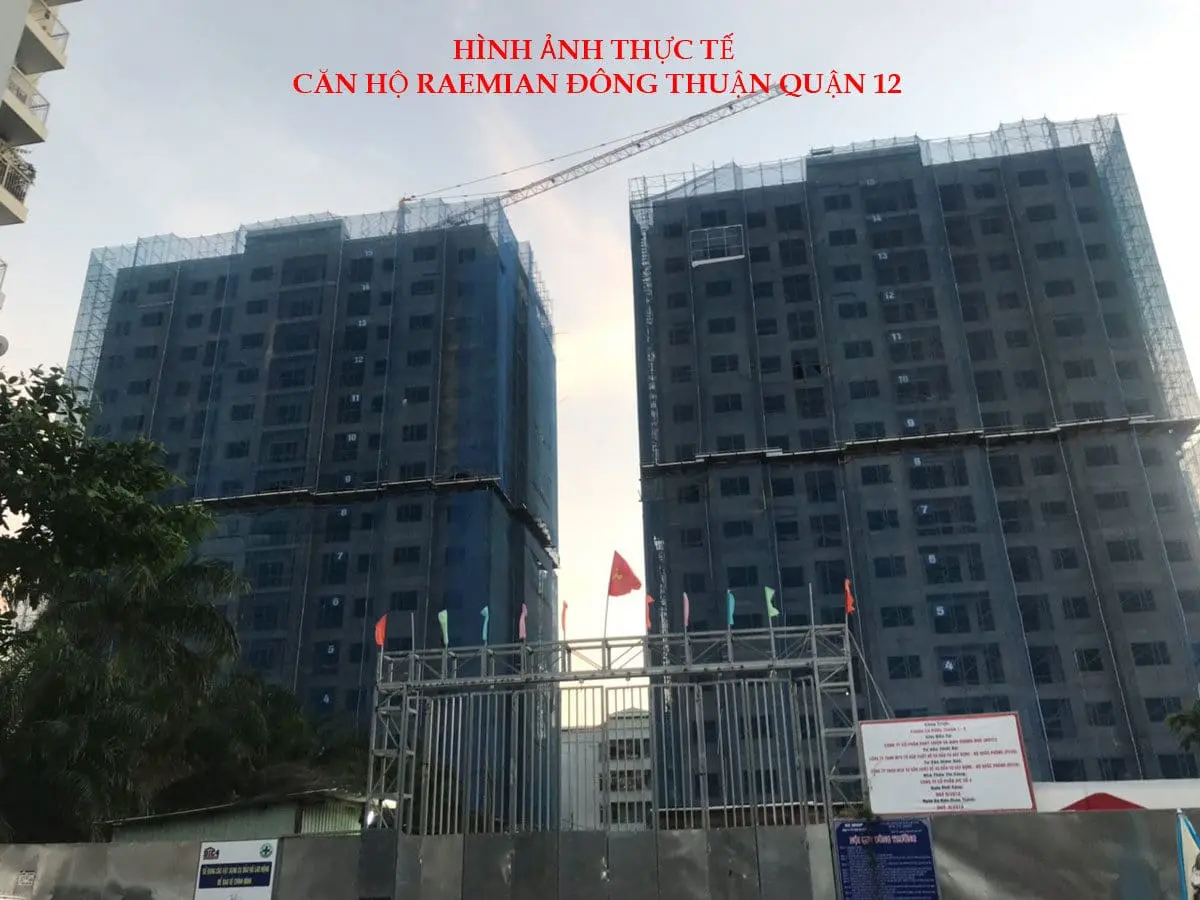 RAEMIAN ĐÔNG THUẬN QUẬN 12 4 Hình ảnh thực tế Dự án Căn hộ Raemian Đông Thuận Quận 12