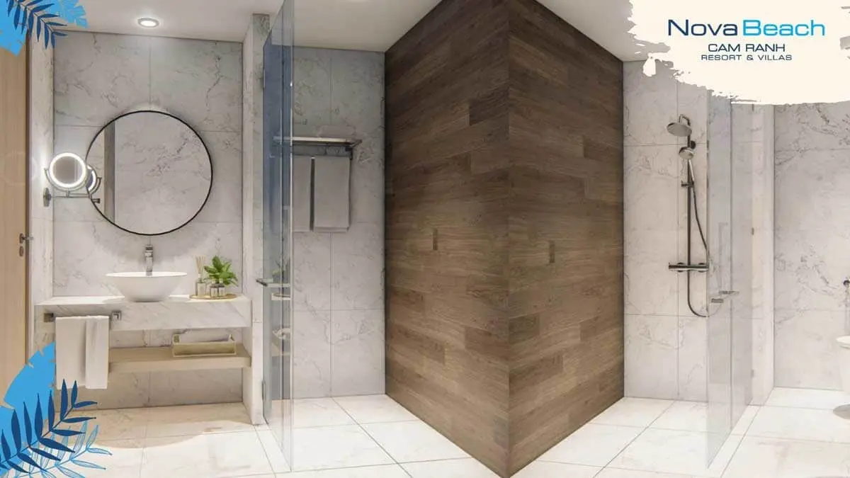 NOVA BEACH CAM RANH 18 Toilet Căn hộ NovaBeach Cam Ranh