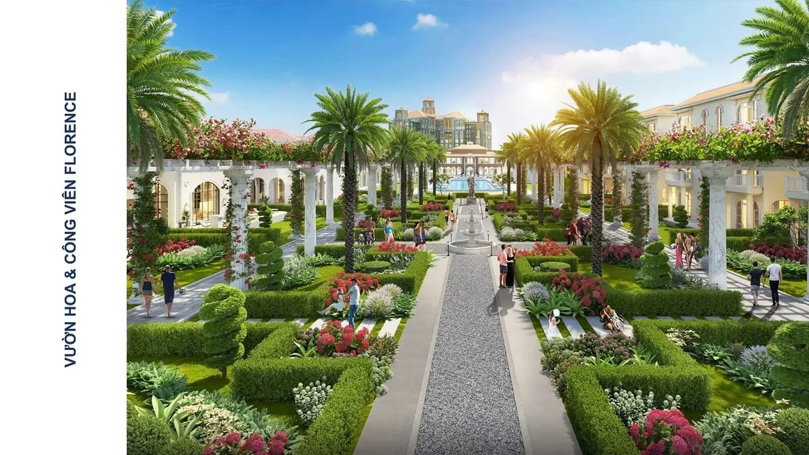 Habana Island Hồ Tràm 11 VƯỜN HOA & CÔNG VIÊN FLORENCE