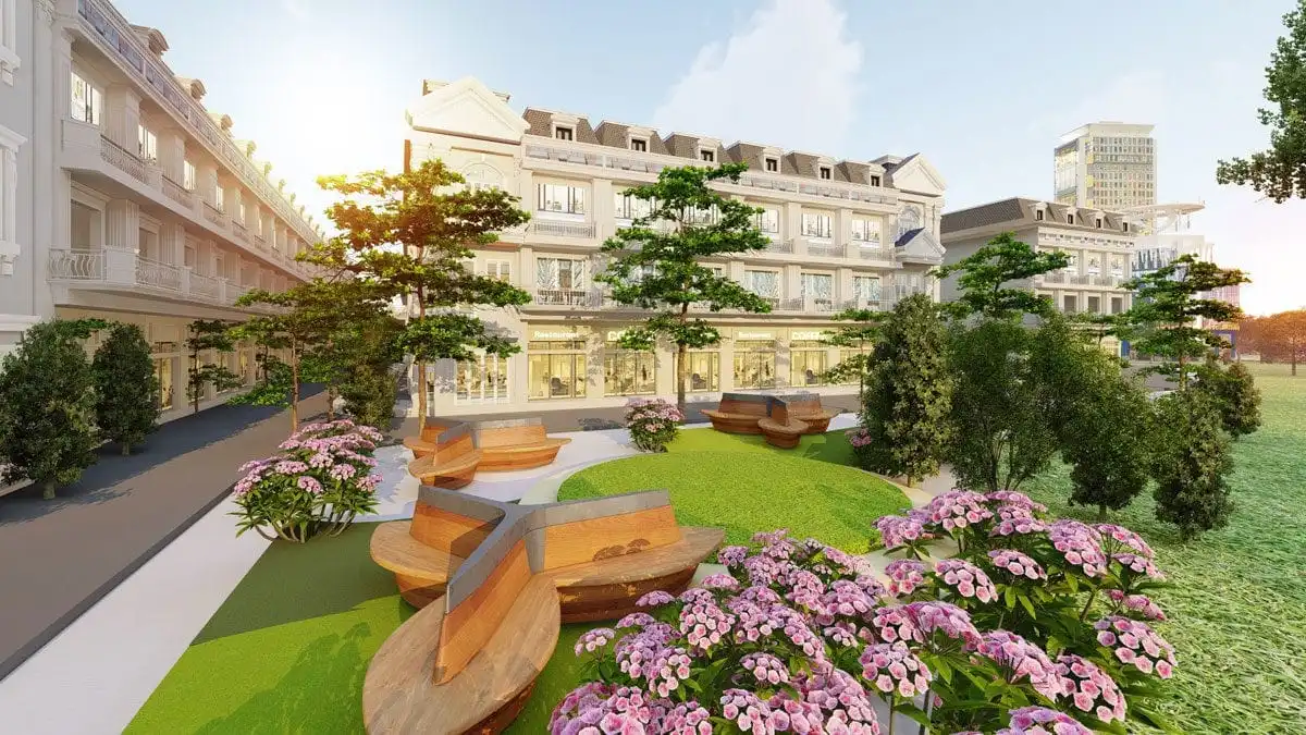 SEAMALL BÌNH CHÂU 11 Khu công viên hoa Dự án SeaMall Bình Châu