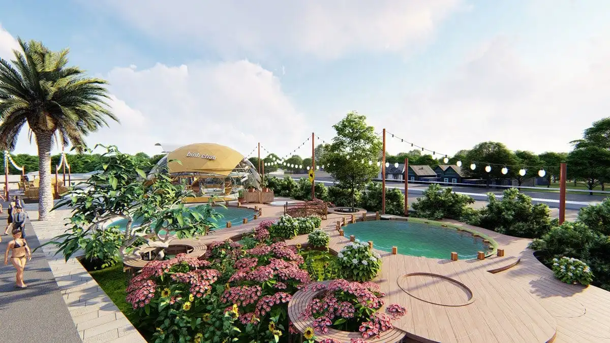 SEAMALL BÌNH CHÂU 12 Khu công viên nội khu Dự án SeaMall Bình Châu