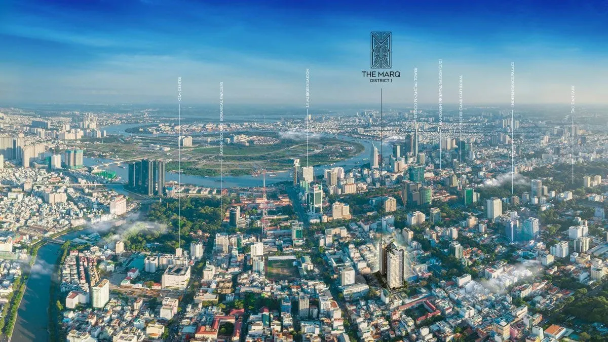 THE MARQ 3 Vị trí The Marq Nguyễn Đình Chiểu Quận 1