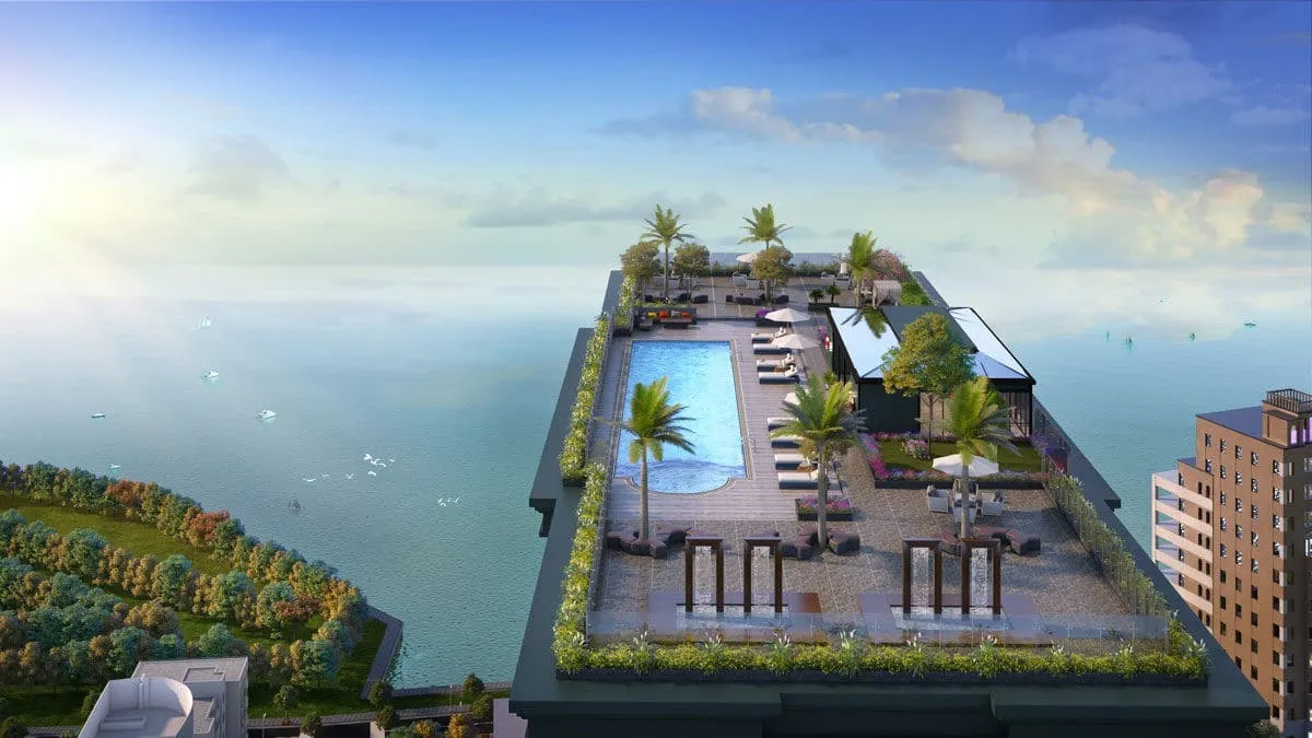 ALTARA RESIDENCES QUY NHƠN 4 Tiện ích Skybar trên tầng thượng Căn hộ Altara Residences Quy Nhơn