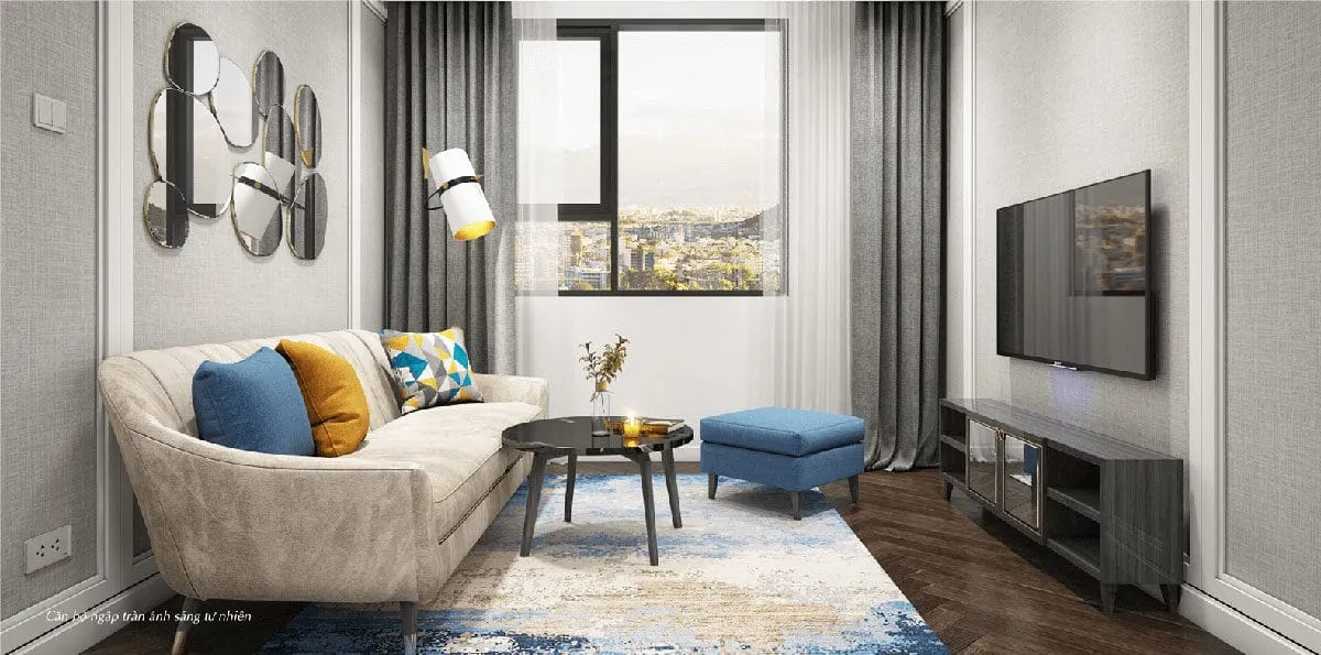 ALTARA RESIDENCES QUY NHƠN 9 Phòng khách Căn hộ Altara Residences Quy Nhơn