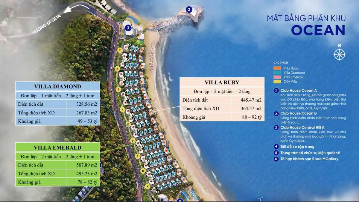 MeySenses Lucia Bay 7 Mặt bằng Dự án MeySenses Lucia Bay Bãi Lữ