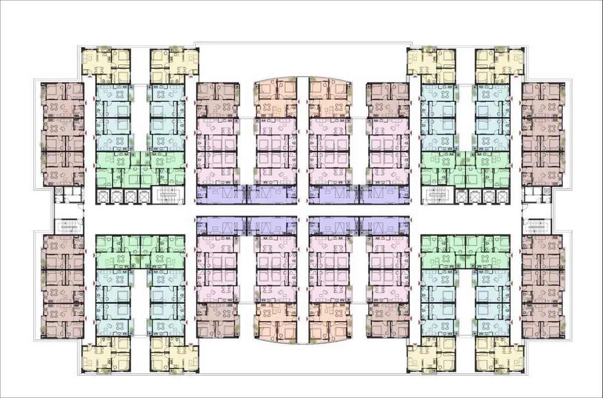 Q7 BOULEVARD 5 Mặt bằng tầng Dự án Q7 Boulevard Nguyễn Lương Bằng Quận 7