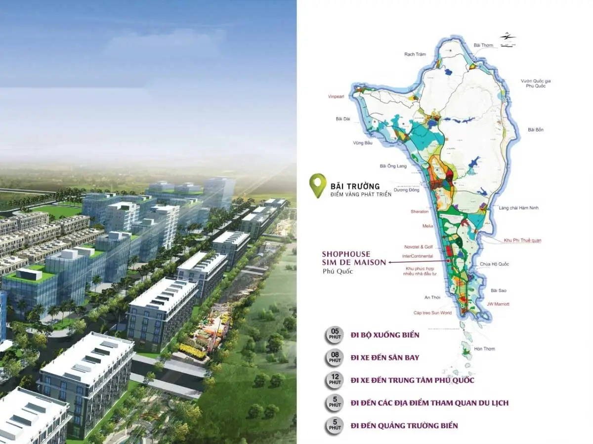 D' Ozea Cosmo Bay 5 Tiện ích ngoại khu D’ Ozea Cosmo Bay Phú Quốc
