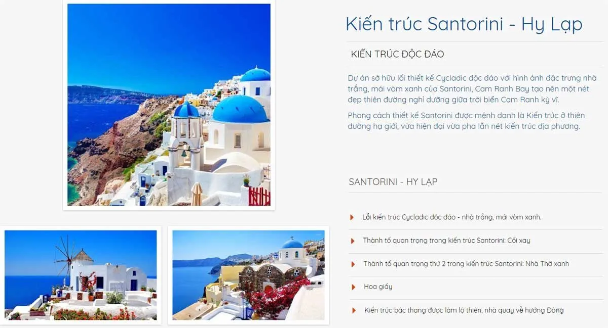 CAM RANH BAY HOTELS & RESORTS 11 Thiên đường Satorini trên vịnh Cam Ranh