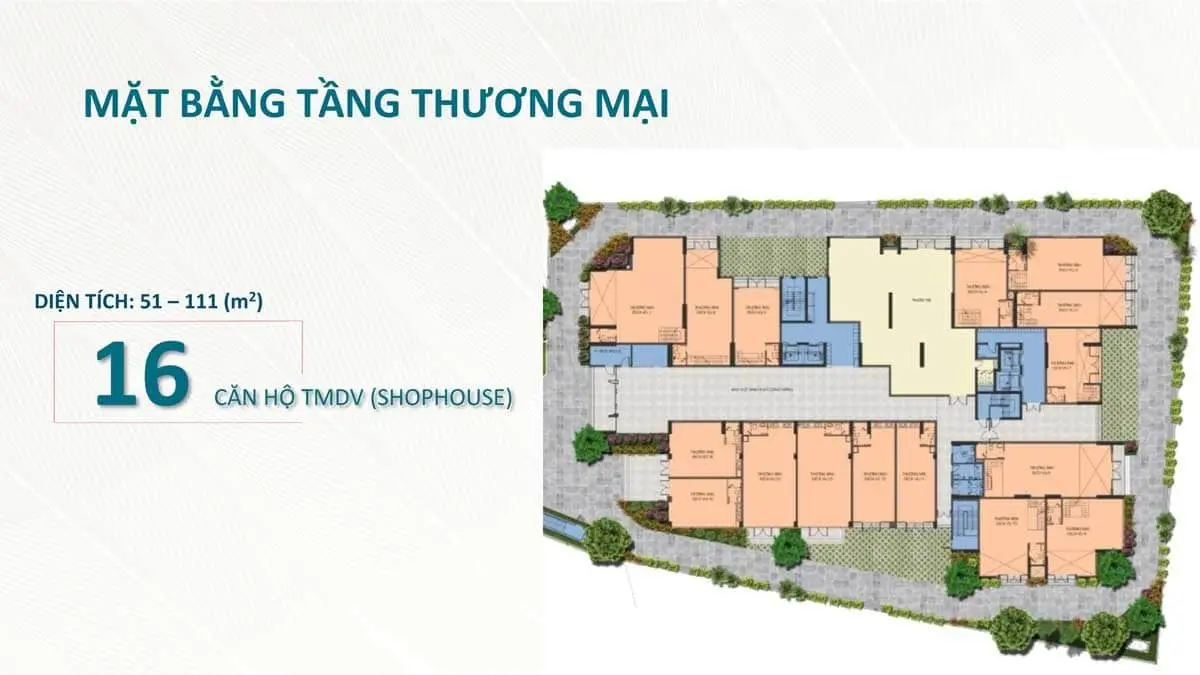 SAIGON ASIANA 11 Mặt bằng tầng Thương mại Dự án Sài Gòn Asiana Nguyễn Văn Luông Quận 6