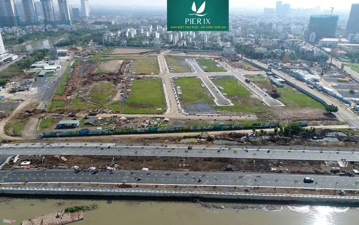 PIER IX THỚI AN QUẬN 12 7 Hình ảnh thực tế Dự án Biệt thự phố Pier IX Thới An Quận 12