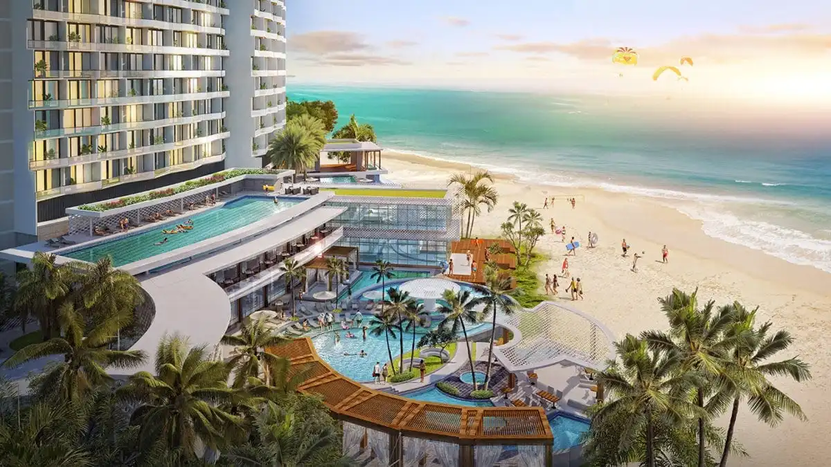 WYNDHAM TROPICANA LONG HẢI 4 Tiện ích Beach Club Dự án Wyndham Tropicana Long Hải