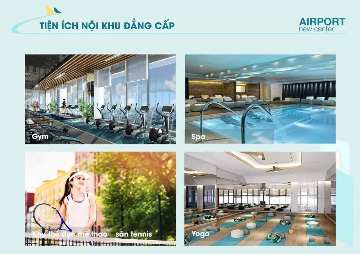AIRPORT NEW CENTER ĐỒNG NAI 12 Tiện ích nội khu Dự án Airport New Center Long Thành