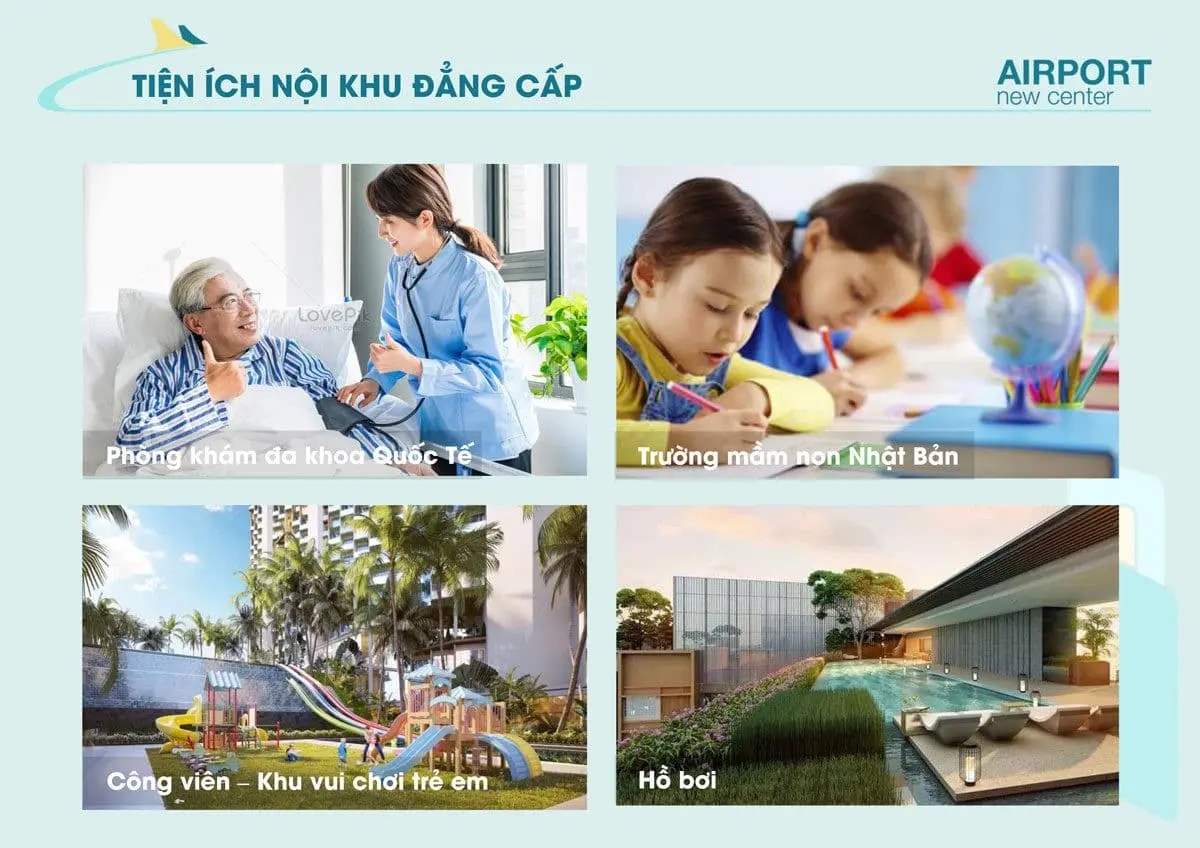 AIRPORT NEW CENTER ĐỒNG NAI 11 Tiện ích nội khu Dự án Airport New Center