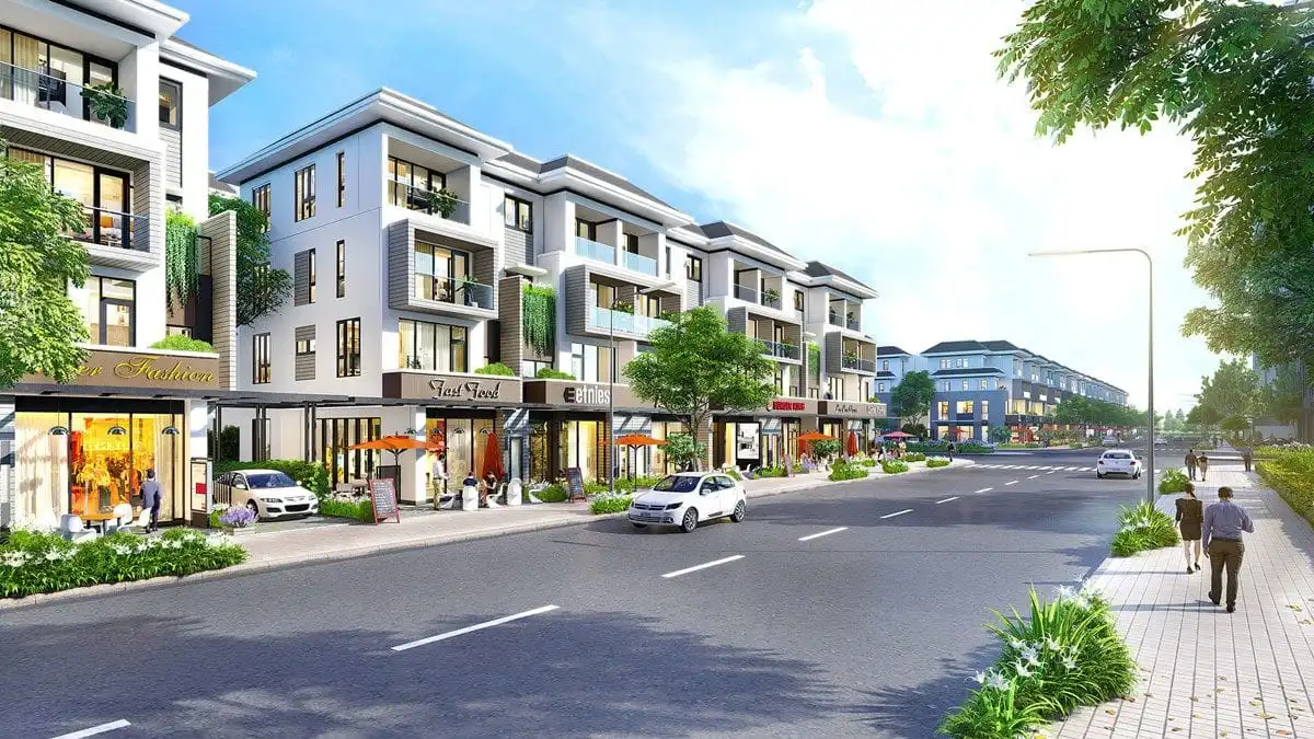 GREEN CITY CỦ CHI 12 Khu Shophouse Green City Củ Chi