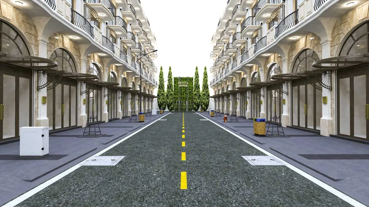 Zenta Home 16 12 Nhà phố Thương mại Zenta Home 16 Quận 12