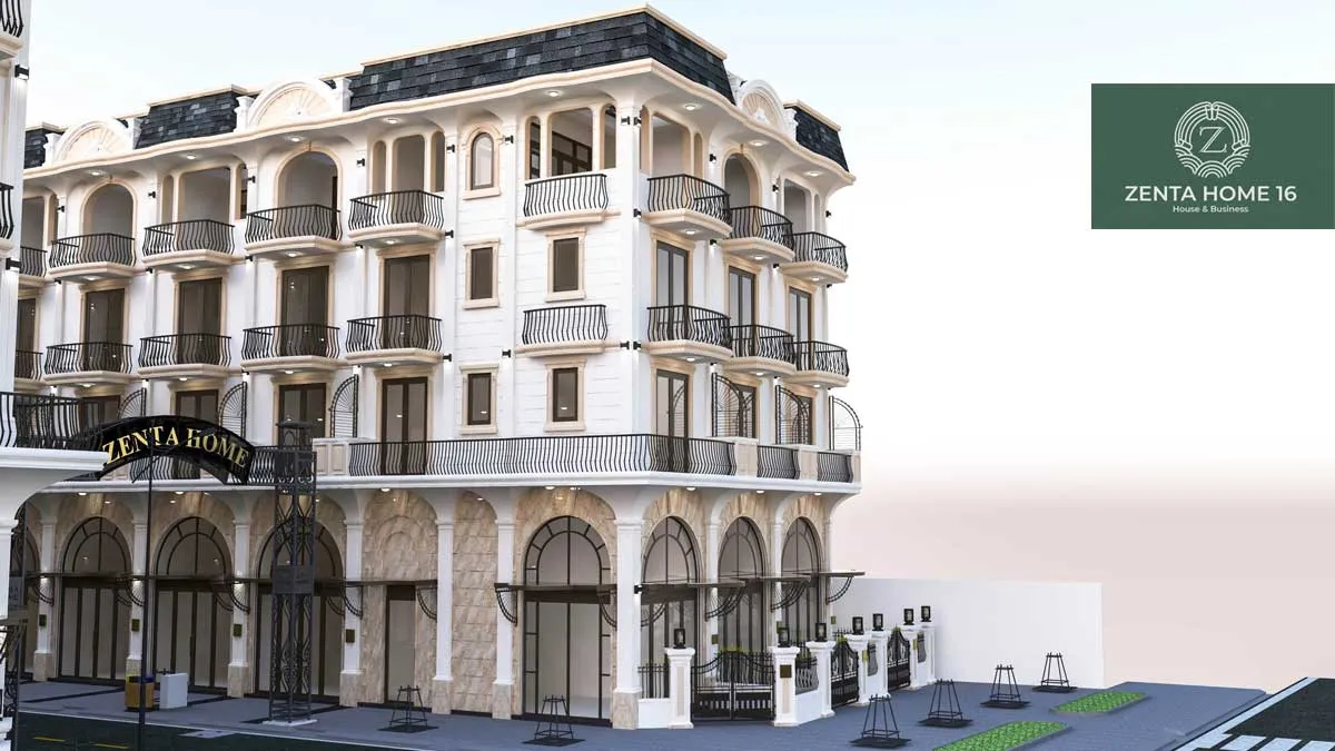 Zenta Home 16 9 Cổng chào Nhà phố Thương mại Zenta Home 16 Quận 12