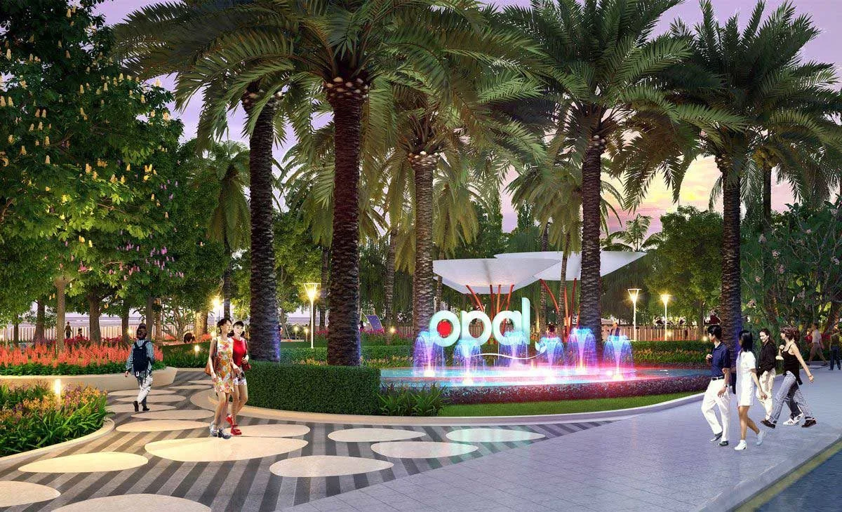 CĂN HỘ OPAL LÀNG ĐẠI HỌC THỦ ĐỨC 5 Khu công viên Dự án Opal Làng Đại Học Thủ Đức