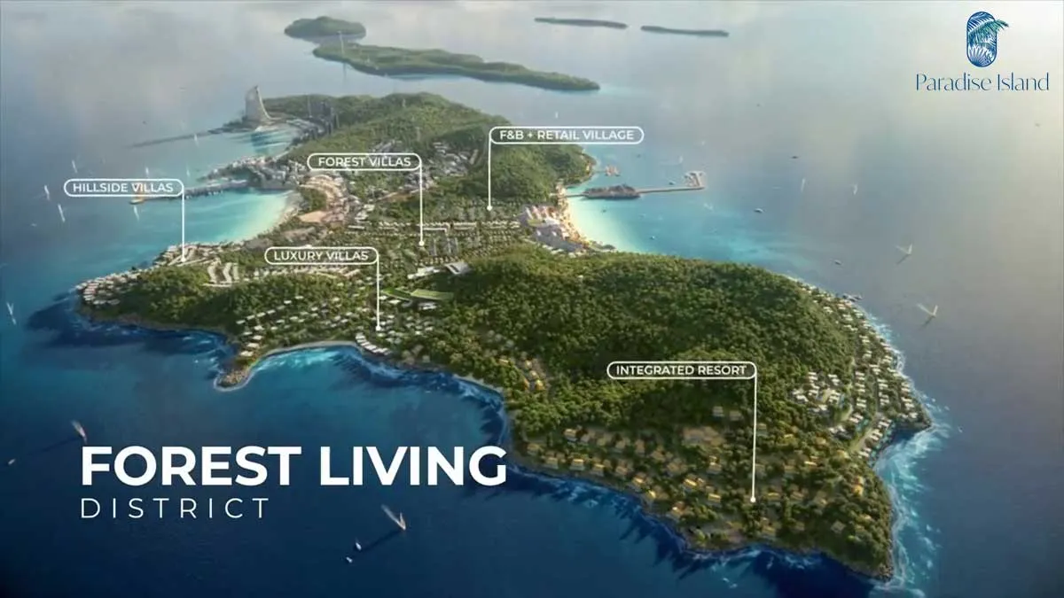 Paradise Island Phú Quốc 6 Phân khu Dự án Đảo Thiên Đường Paradise Island Phú Quốc