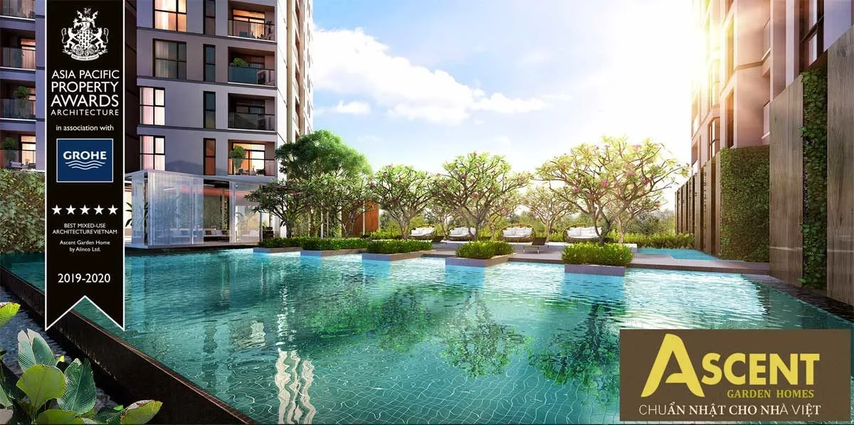 ASCENT GARDEN HOME QUẬN 7 7 Hồ bơi Căn hộ Ascent Garden Home Quận 7