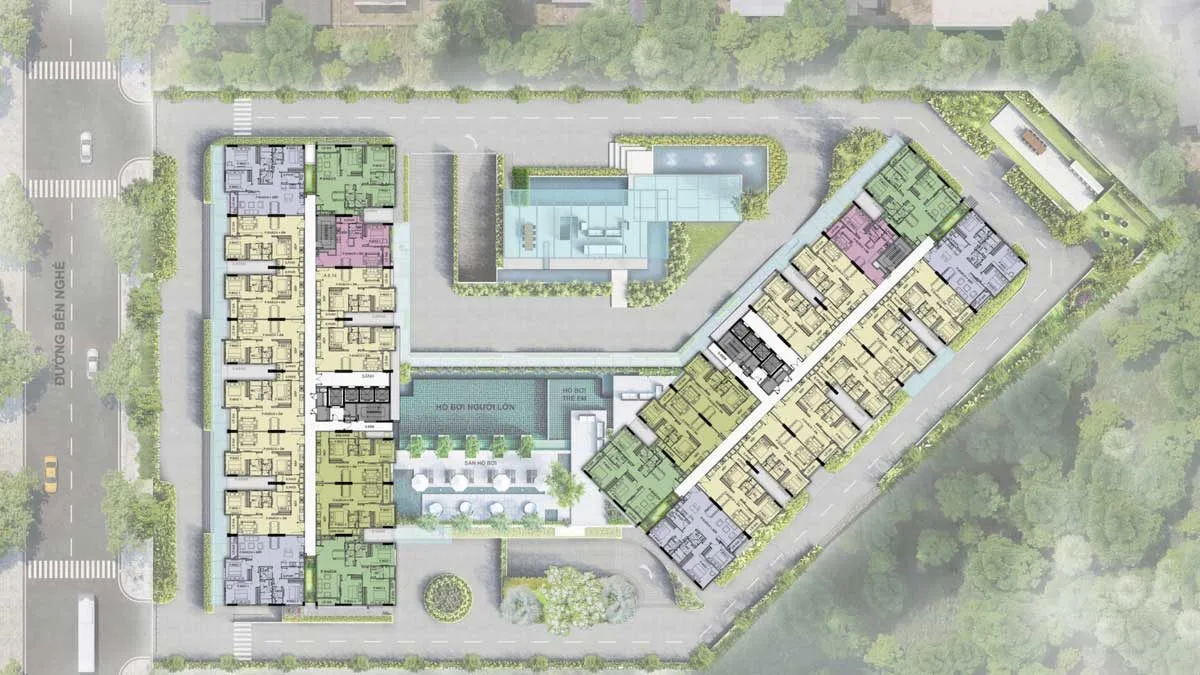 ASCENT GARDEN HOME QUẬN 7 9 Mặt bằng Dự án Căn hộ Ascent Garden Home Quận 7