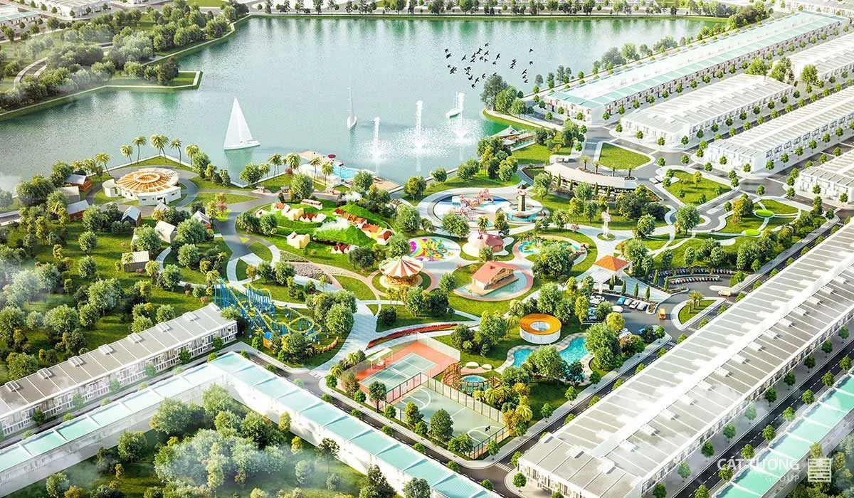 CÁT TƯỜNG PHÚ SINH LONG AN 6 Công viên Dự án Khu đô thị Cát Tường Phú Sinh 2