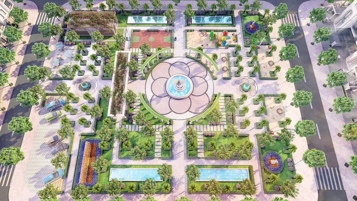 DIC Lantana City Hà Nam 6 Tiện ích Công viên Dự án DIC Lantana City Hà Nam