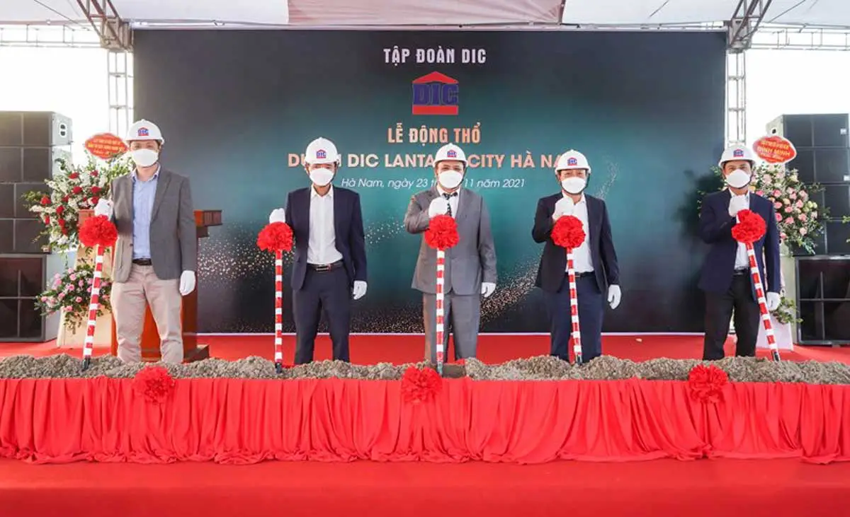 DIC Lantana City Hà Nam 4 Lễ động thổ Dự án DIC Lantana City Hà Nam