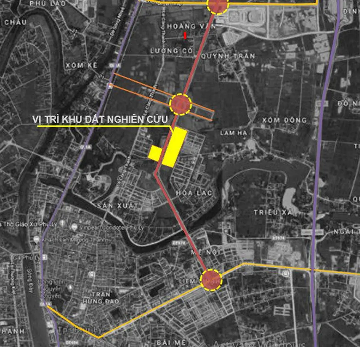 DIC Lantana City Hà Nam 5 Vị trí Dự án DIC Lantana City Hà Nam