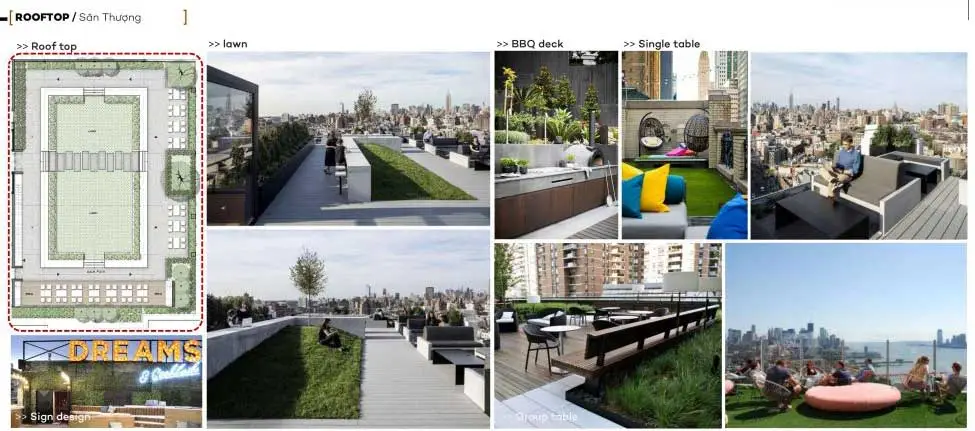 ECOTEL THE ALLEYS BÌNH TÂN 7 Sân thượng Căn hộ Ecotel The Alleys Lê Văn Quới Bình Tân