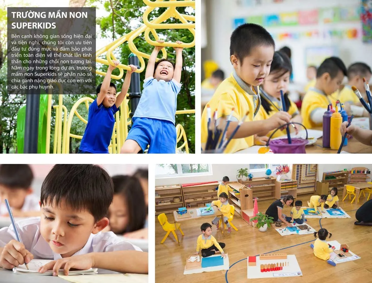 YOUNG TOWN LONG AN 9 Trường mầm non tại Dự án Young Town