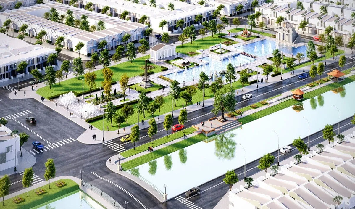 Khu công viên Asaka Riverside Bến Lức Long An Khu công viên Asaka Riverside Bến Lức Long An