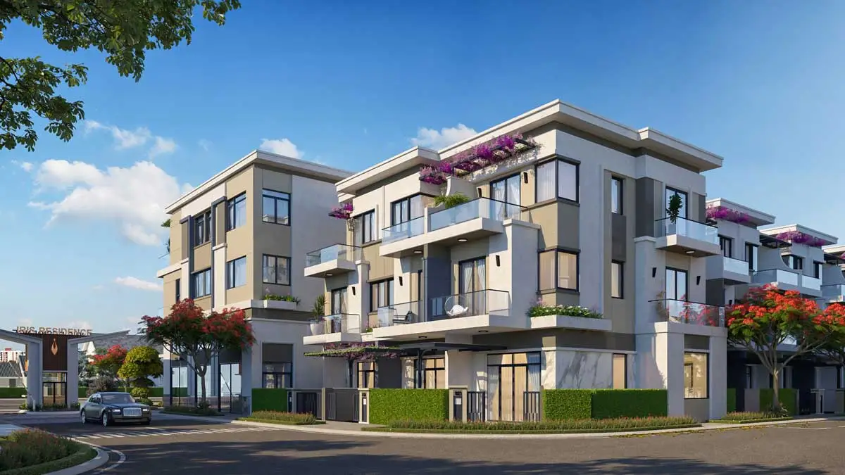 Iris Residence 7 Biệt thự Iris Residence Cần Giuộc Long An