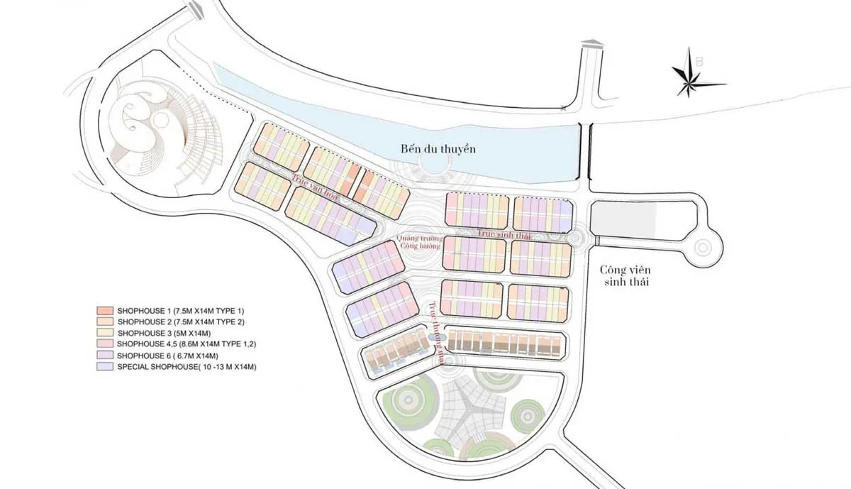 Hội An D'or 7 Mặt bằng Dự án Hoian d’Or Quảng Nam