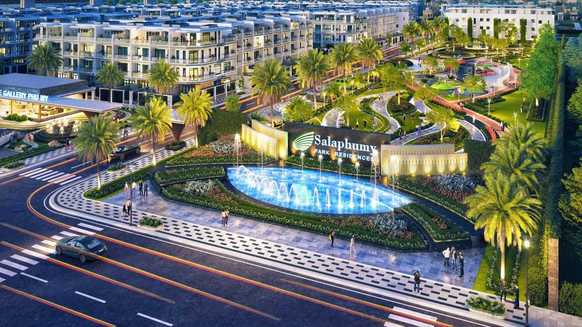 Sala Phú Mỹ 6 Cổng chào Dự án Sala Phú Mỹ Park Residences