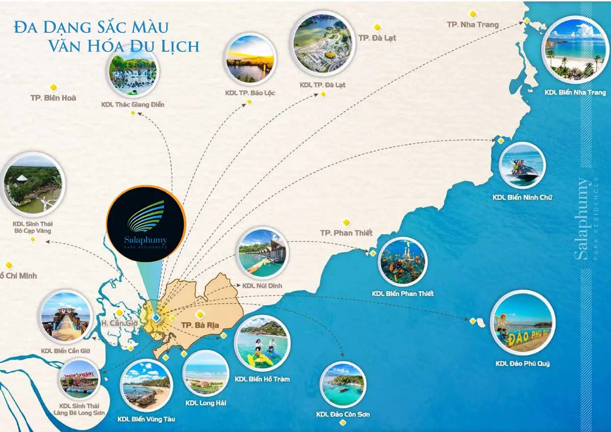 Sala Phú Mỹ 5 Tiện ích liên kết vùng Dự án Sala Phú Mỹ Park Residences