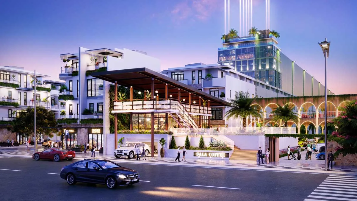 Sala Phú Mỹ 10 Khu cafe Sala Dự án Sala Phú Mỹ Park Residences