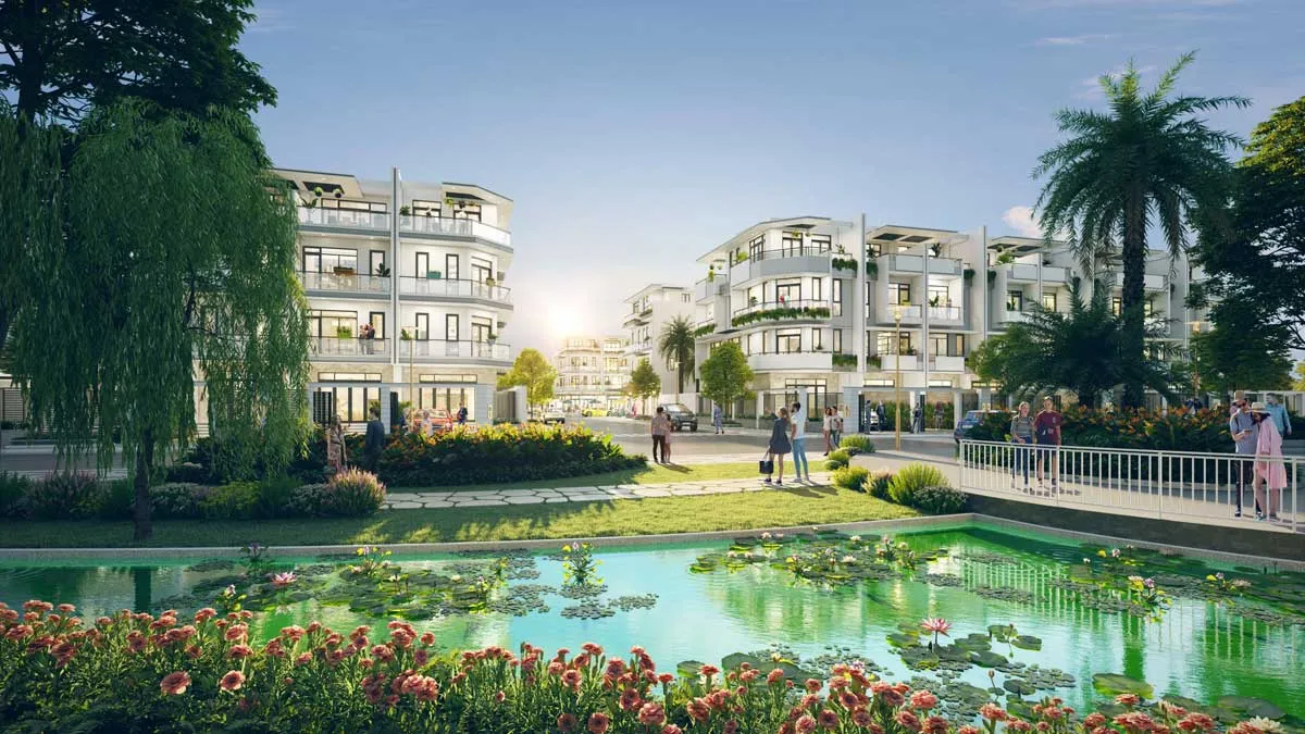 Sala Phú Mỹ 8 Hồ điều hòa trung tâm Dự án Sala Phú Mỹ Park Residences