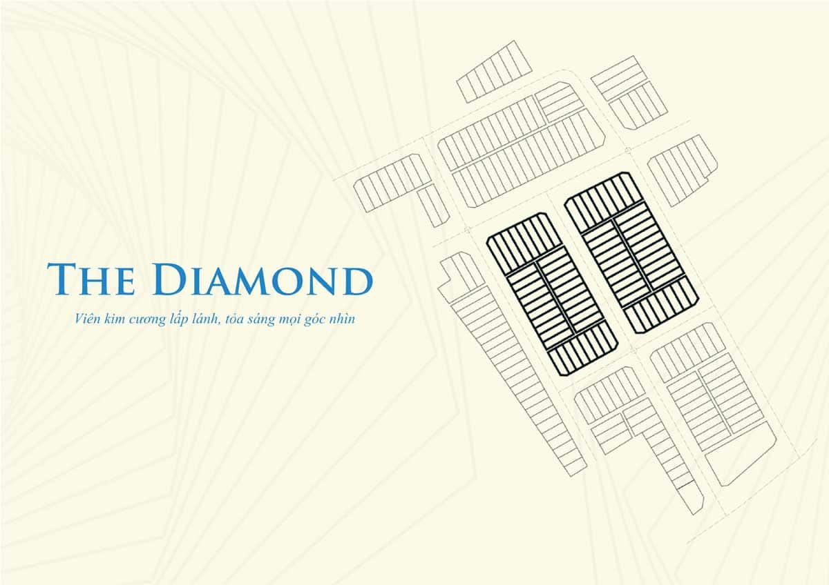 Mặt bằng Phân khu The Diamond Dự án Sala Phú Mỹ Park Residences