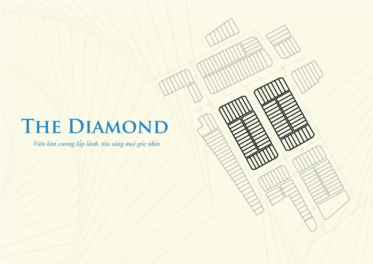 Sala Phú Mỹ 16 Mặt bằng Phân khu The Diamond Dự án Sala Phú Mỹ Park Residences