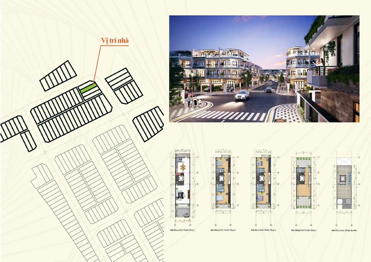 Sala Phú Mỹ 21 Thiết kế nhà phố Phân khu The Topaz Dự án Sala Phú Mỹ Park Residences