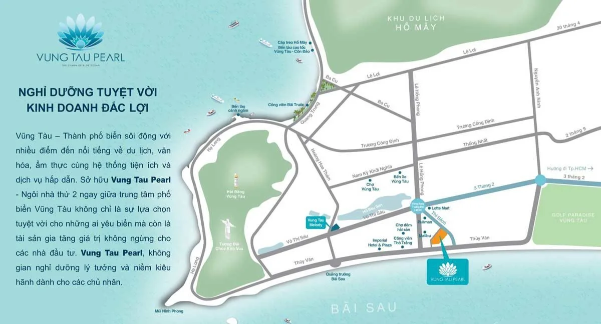 Vị trí Dự án căn hộ Vung Tau Pearl Vị trí Dự án Căn hộ Vung Tau Pearl