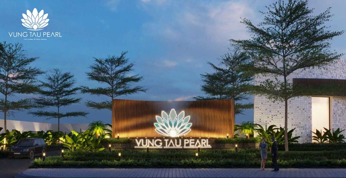 Cổng Dự án Căn hộ Vũng Tàu Pearl