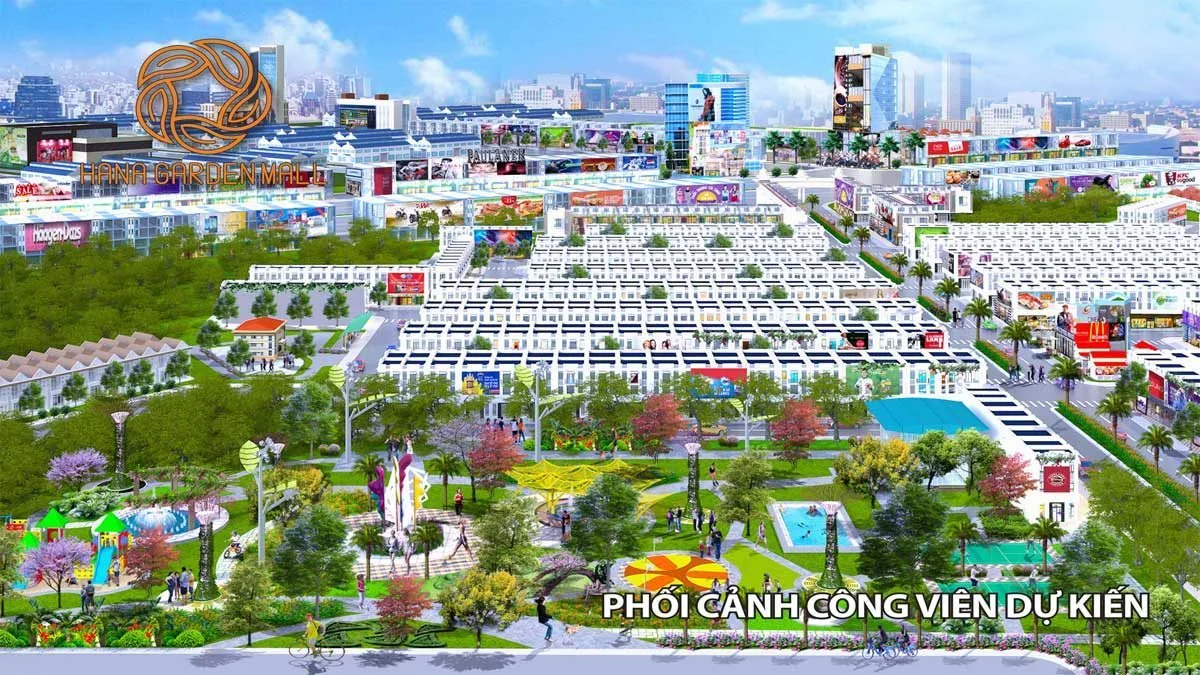 HANA GARDEN MALL BÌNH DƯƠNG 5 phoi-canh-cong-vien-noi-khu-du-an-hana-garden-mall