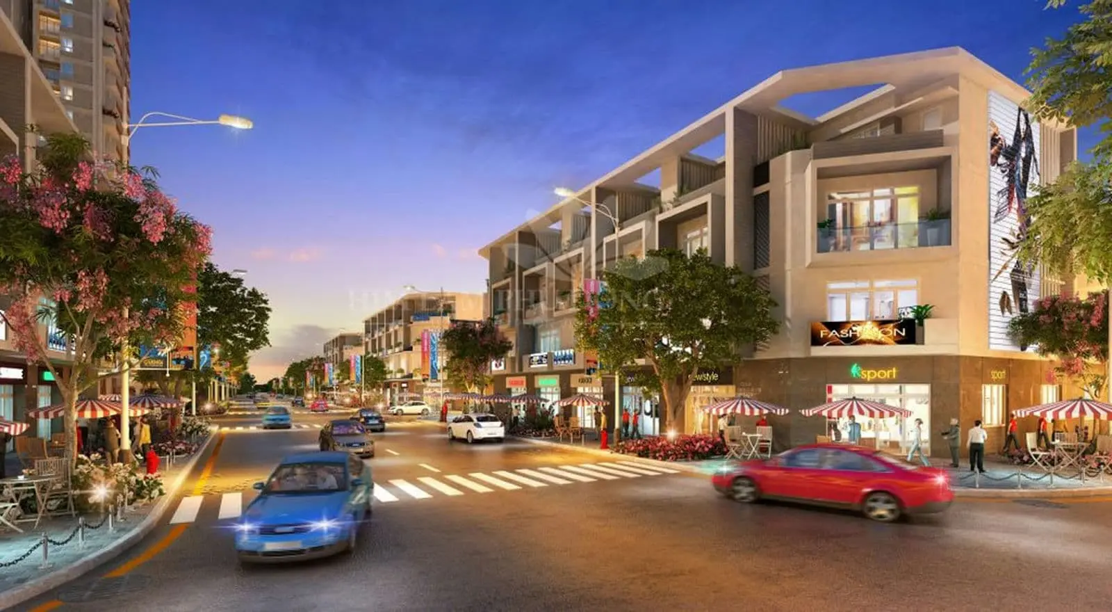 HIM LAM CITY QUẬN 2 8 Phối cảnh Nhà phố Him Lam City Quận 2