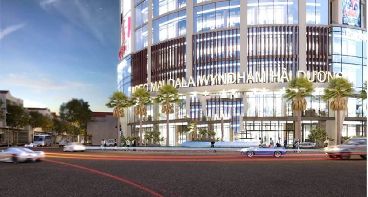 APEC MANDALA WYNDHAM HẢI DƯƠNG 4 Khu trung tâm thương mại Dự án Căn hộ Condotel Apec Mandala Wyndham Hải Dương