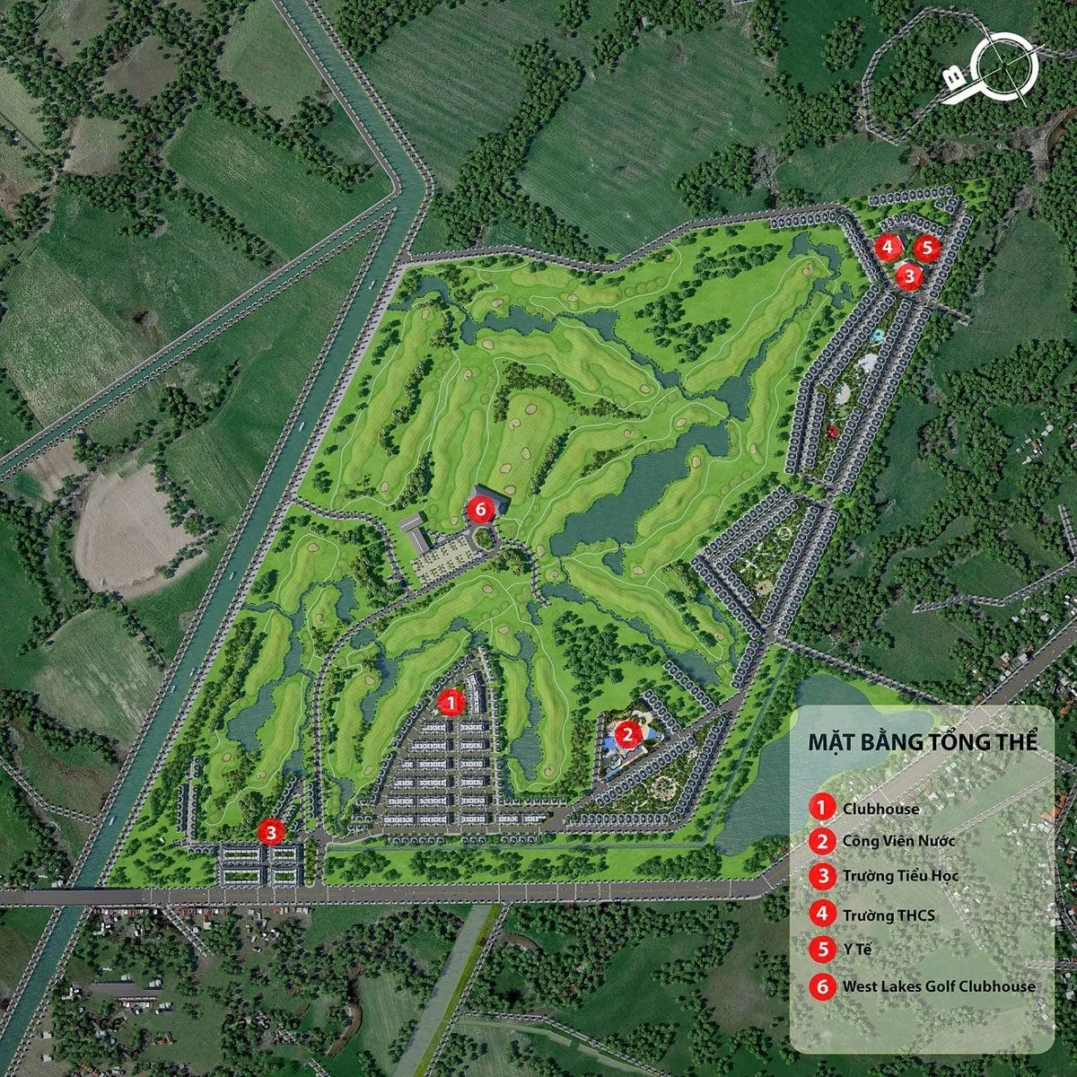 WEST LAKES GOLF & VILLAS LONG AN 10 tong-the-west-lakes-golf-villas-long-an