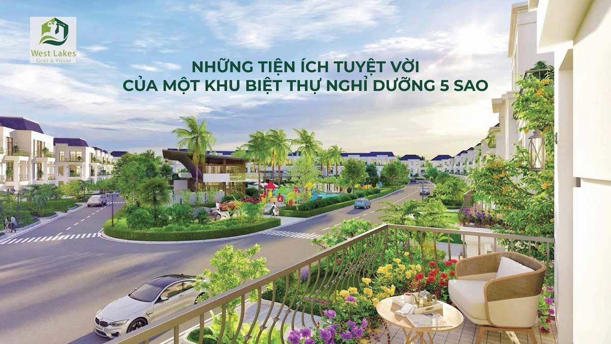 tien ich san golf tai west lakes golf villas